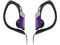 Audífonos deportivos Panasonic RP-HS34PP-V resistentes al agua y sudor, respuesta de frecuencia 10Hz - 25Ghz, 3.5mm. Color Violeta.