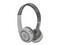 Audífonos con micrófono Perfect Choice, respuesta de frecuencia 20-20,000 Hz, Bluetooth, 3.5mm, Color Gris.