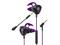 Audífonos Perfect Choice Easy Line Storm, Micrófono Desmontable, 3.5mm, Color Negro/Morado.