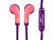 Audífonos Perfect Choice Bubble Gum, 3.5mm, Cable de 1.2m. Color Rosa.