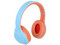 Audífonos Inalámbricos PERFECT CHOICE ON-EAR tipo Diadema, Bluetooth, Color Azul/Naranja.