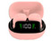 Audífonos Perfect Choice Mini Tinybeats con display, TWS, Bluetooth, Color Rosa