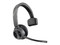 Audífonos Monoaural Inalámbrico Poly Voyager 4310-M, Respuesta de frecuencia 20-20000Hz, Receptor USB. Color Negro.