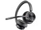 Audífonos Inalámbricos con Micrófono Poly Voyager 4320 con Base de Carga, Bluetooth 5.1, Receptor USB BT700. Color Negro.