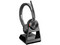 Audífonos Inalámbricos tipo Diadema con Micrófono Poly Savi 7220, Respuesta de Frecuencia 20-20000Hz, Bluetooth, Receptor USB, Incluye Base de Carga. Color Negro.