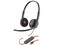 Audífonos tipo Diadema con Micrófono Poly Blackwire 3220, Respuesta de Frecuencia 20Hz-20KHz, USB-C, USB-A, 3.5mm. Color Negro. (Bulk)