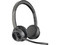 Audífonos Inalámbricos Poly Voyager 4320-M Certificados para Microsoft Teams, con Dongle BT700 y Base de Carga. Color Negro.