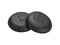 Almohadillas Poly para Voyager 4300, Cuero, Juego de 2, Negro.