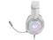 Audífonos Gamer con Micrófono Redragon Hylas H260W, Iluminación RGB, 3.5mm, USB, Color Blanco.