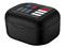 Audífonos Intrauriculares con Micrófono Steren FreePoods Touch, Respuesta de Frecuencia de 20Hz-20kHz, Bluetooth, Edición Darth Vader.
