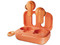 Audífonos Skullcandy Dime True Wireless, Respuesta de Frecuencia 20Hz - 20KHz, USB Tipo C, Bluetooth 5.3, IPX4. Color Naranja.
