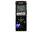 Elegante grabadora de voz digital Sony 3 en 1 con almacenamiento de 4GB y reproducción de MP3. Color Negra