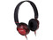 Audífonos Sony MDR-ZX300, diseño plegable, respuesta de frecuencia 10-24,000Hz.