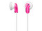 Audífonos Sony 18Hz-22Khz 3.5MM E9LP. Color Rosa