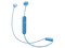 Audífonos internos con micrófono SONY WI-C300, Bluetooth, NFC. Color Azul.