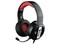 Audífonos Gamer con micrófono Stylos STSHEG2B, Iluminación LED, USB y 3.5mm. Color Negro.