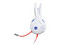Audífonos Gamer con Micrófono TechZone NASA NS-HSG03, 3.5mm, USB, RGB. Color Blanco/Azul.
