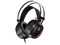 Audífonos con Micrófono Thermaltake Shock Pro, RGB, 3.5/USB. Color Negro