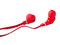 Audífonos con Micrófono Vorago EP-103, respuesta de frecuencia 20 Hz - 20 kHz. Color Rojo.