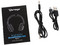 Audífonos con Micrófono Vorago HPB-300, respuesta de frecuencia 20Hz-2000Hz, Bluetooth. Color Negro.