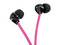 Audífonos internos Veho Z-1, respuesta de frecuencia 20-20000 Hz, 3.5mm. Color Rosa.