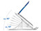 Base para Laptop BRobotix 263564 con inclinación ajustable.