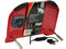 Base de Alumino para Netbook  Perfect Choice con ventilador. Color Roja