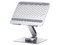 Soporte giratorio de aluminio para laptop con rotación de 360 y función de bloqueo, compatible con laptops de 10 hasta 17.3
