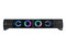 Bocinas ACTECK AC-935258, Iluminación LED, USB, 6W, 3.5mm, Color Negro.