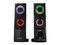 Bocinas ACTECK AC-935258, Iluminación LED, USB, 6W, 3.5mm, Color Negro.