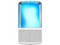 Bocina inalámbrica Acteck Glee Pure AP70, Bluetooth, Iluminación LED, Subwoofer, Color Blanco.