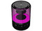 Bocina inalámbrica Acteck Glee Pure AP30, Bluetooth, Iluminación LED, Subwoofer, Color Negro.
