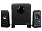 Bocinas Acteck Loudforce F300 con SubWoofer, Color Negro