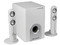 Bocinas Acteck AXL-3200 42WRMS con SubWoofer, color Blancas.