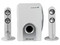 Bocinas Acteck AXL-3200 42WRMS con SubWoofer, color Blancas.