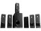 Bocinas Acteck AXS-5500e con SubWoofer, 5.1. Color Negras