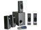 Bocinas Acteck AXS-5700e 5.1 con Control Remoto Inalámbrico, Color Plateado/Negro