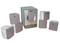 Bocinas Stereo SubWoofer ALASKA 50 Watts RMS, satelites 4 x 5 Watts, Subwoofer 30 Watts, incluye adaptador y cables de audio