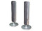Bocinas Alaska de 6 Watts, Diseño Compacto, Color Plateado con Gris.