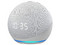 Bocina inteligente Amazon Echo Dot 4ta generación con Reloj y Alexa. Color Blanco.