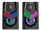 Bocinas HP DHE-6000, Iluminación LED, 3.5mm, 6W RMS, Color Negro.