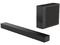 Barra de Sonido Inalámbrica Hisense HS2100 de 120W, 2.1, Bluetooth 5.3, USB, 3.5mm. Color Negro.