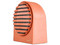 Bocina portátil recargable HUNE Ecologica Sustentable, Bluetooth. Color Café.
