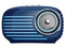 Bocina Inalámbrica JAM Vintage HX-P525, Bluetooth, 3.5mm. Color Azul.