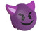 Bocina inalámbrica Jamoji Devil Trouble HX-PEM05-EU, con batería recargable, hasta 6 horas de uso, Bluetooth, 3.5mm. Color Morado.