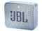 Bocina portátil JBL GO 2 BT Icecube Cyan, recargable, resistente al agua, Bluetooth 4.1. Color Cyan.