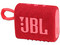 Bocina Portátil JBL Go 3, Bluetooth 5.1, Resistente al agua, IP67. Color Rojo.