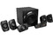 Bocinas Logitech Z906 Digital, Auténtico Sonido 5.1 Dolby Digital y DTS, Certificación THX, 500 Watts RMS de Poder total