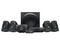 Bocinas Logitech Z906 Digital, Auténtico Sonido 5.1 Dolby Digital y DTS, Certificación THX, 500 Watts RMS.