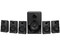 Bocinas Logitech Z607, Auténtico Sonido Envolvente 5.1, 160W de pico/80W RMS, Bluetooth, 3.5mm, RCA, Color Negro.